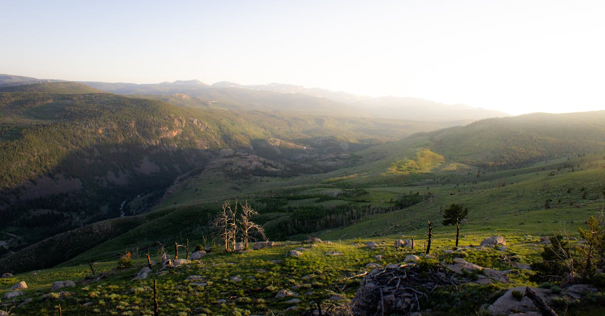 Bighorn mountains, Wyoming — view from outside Sheridan